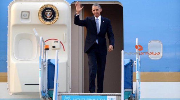 OBAMA, ANTALYA'YA GELDİ