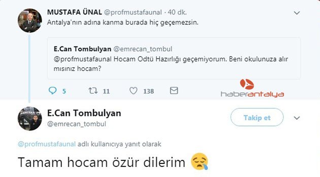 ODTÜ’lü öğrencinin isteğine rektörden ilginç cevap