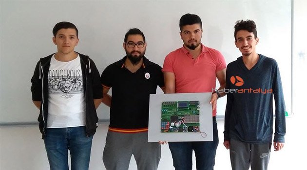 Öğrenciler kendileri için eğitim seti geliştirdi