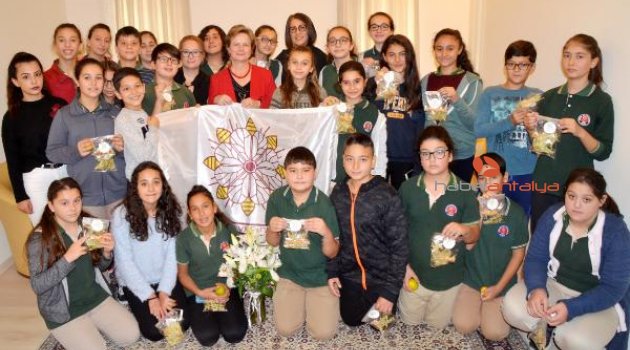 Öğrencilere 'çevre' dersi