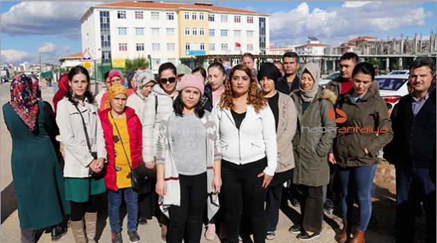 Öğretmene velilerden destek