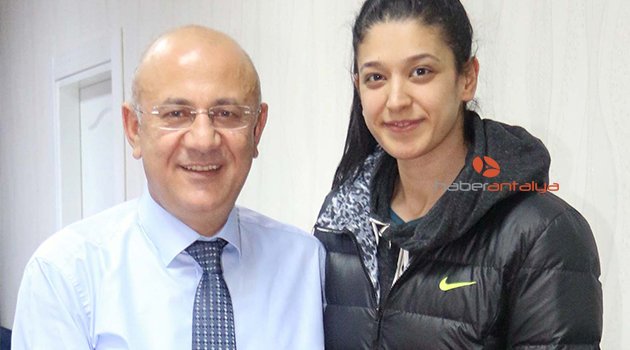 OLİMPİYAT VİZESİ ALAN NUR TATAR'DAN ZİYARET