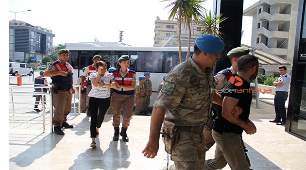 Organize suç örgütü şüphelileri adliyede
