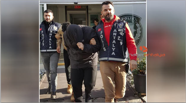 Oteldeki dolapları soyan hırsızlar yakalandı