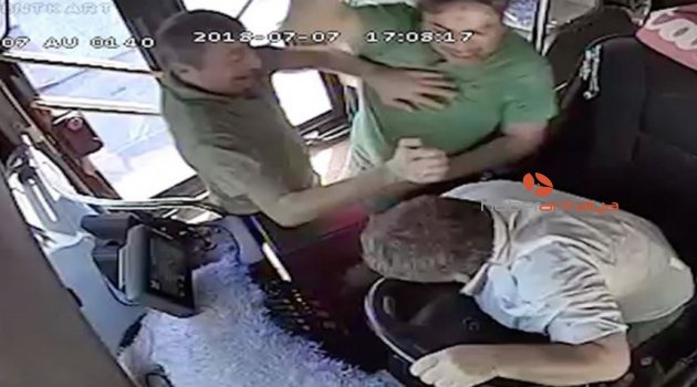 Otobüs şoförüyle kavga eden yolcu gözaltına alındı