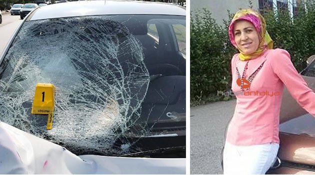 Otomobilin çarptığı motosikletli kadın hayatını kaybetti