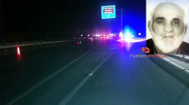Otomobilin çarptığı yaşlı adam hayatını kaybetti