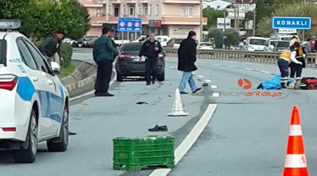 Otomobilin çarptığı yaya öldü