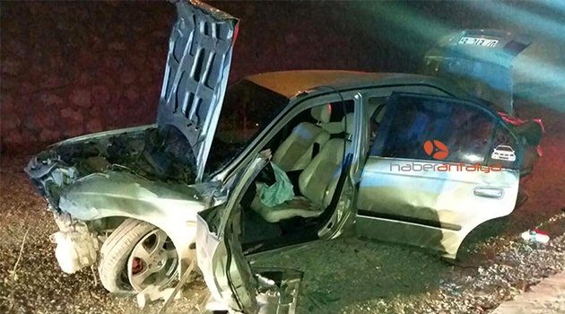 Otomobiliyle kaza yapan demir ustası öldü