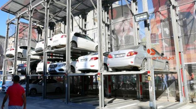 Otopark sorununa mekanik çözüm