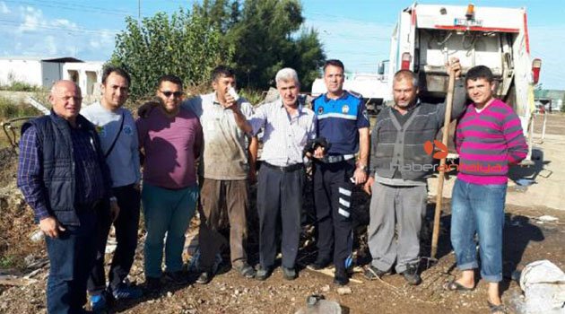 Pazarcının düşürdüğü 8 bin lira, çöp aracında bulundu