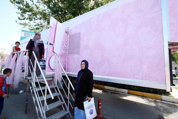 'PEMBE PRENSES' KANSER TARAMA TIR'I KEPEZ'DE