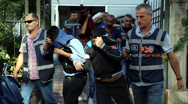  Polis 2 ay takip etti, eş zamanlı operasyon düzenledi