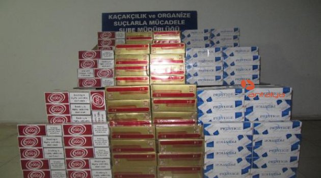 Polisten kaçak sigara operasyonu