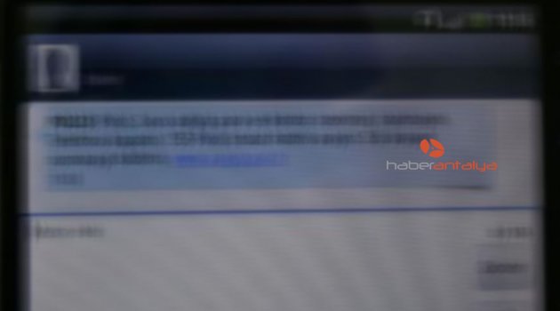 Polisten, SMS'li 'aracınızı alın' uyarısı