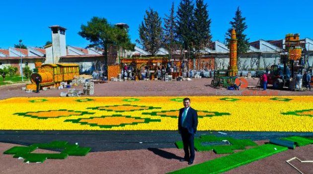Portakaldan heykeller, Antalya'yı süsleyecek