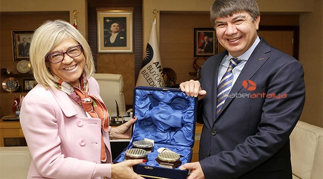 PORTEKİZ BÜYÜKELÇİSİ'NDEN TÜREL'E ZİYARET