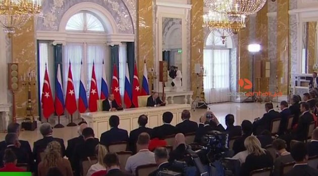 PUTİN-ERDOĞAN ORTAK BASIN TOPLANTISI