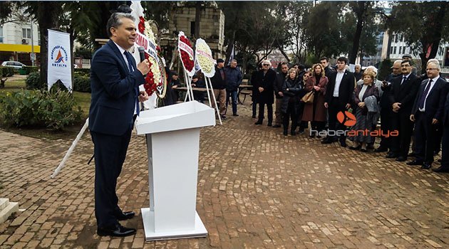 Rauf Denktaş Muratpaşa’da anıldı