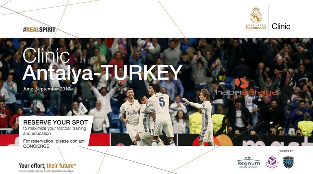 REAL MADRİD, SERİK'TE