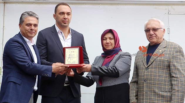 RECEP GÜRBÜZ GÜREŞ EĞİTİM MERKEZİ AÇILDI