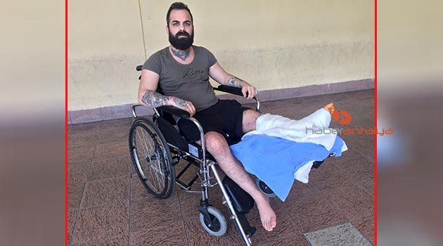 Rehberin dikilen ayağı, 10 ay sonra kesildi
