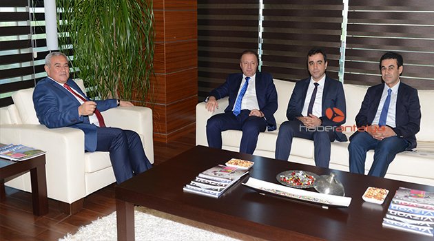 REKTÖR ÜNAL, ATSO'YU ZİYARET ETTİ