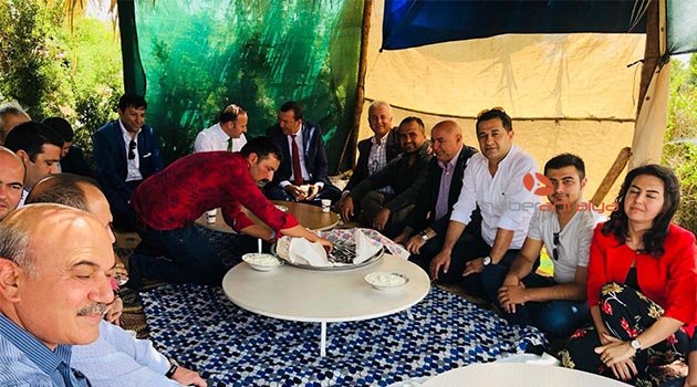 Rektör Ünal Yörük Çadırında