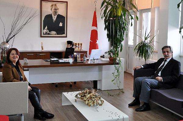 Rektörden Mimarlık Fakültesi’ne Tebrik Ziyareti