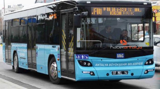 Resmi plakalı otobüsler ve tramvay bayramda ücretsiz