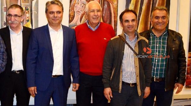 RESSAM ORUÇOĞLU'NUN YAĞLIBOYA SERGİSİ AÇILDI