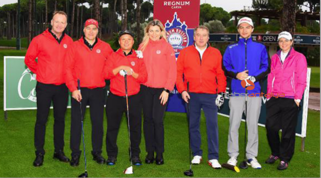 Rus golfçüler Serik'te yarışıyor