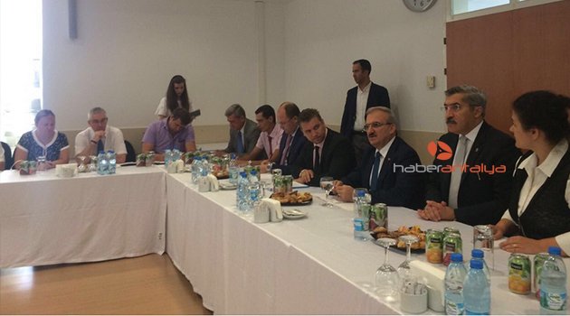 RUSYA KÜLTÜR BAKANLIĞI HEYETİ ANTALYA’DA