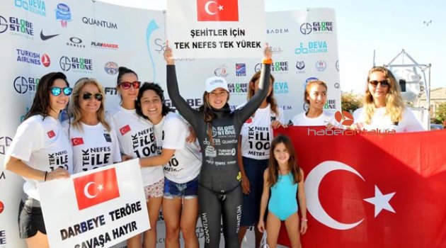 ŞAHİKA'DAN ŞEHİTLER İÇİN YENİ DÜNYA REKORU