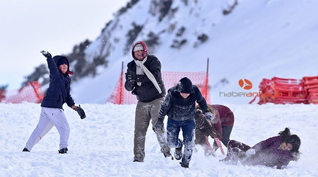 Saklıkent ikinci kar yağışını bekliyor