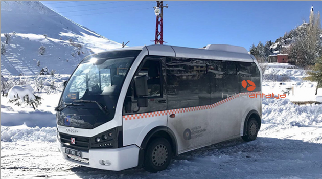 Saklıkent Kayak Merkezi'ne otobüs seferi