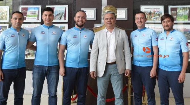 Samsun'a kadar pedal çevirecekler