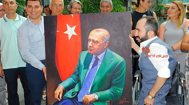 "Sanat Köprüsü Sergisi" açıldı