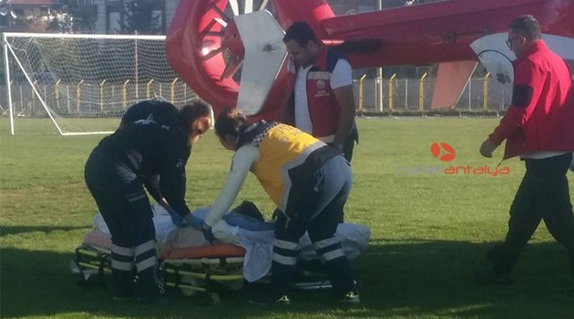 Sanayi sitesinde tiner dökülen soba patladı: 1 yaralı