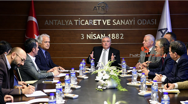 Sanayici ve iş insanları STK'ları ATSO'da buluştu