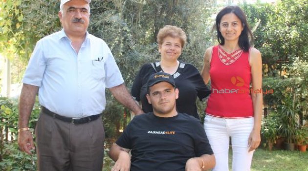 Şanslı aile Alanya'da