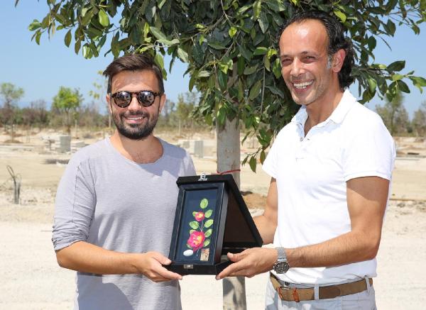 YALIN EXPO 2016'YA KAUÇUK AĞACI DİKTİ