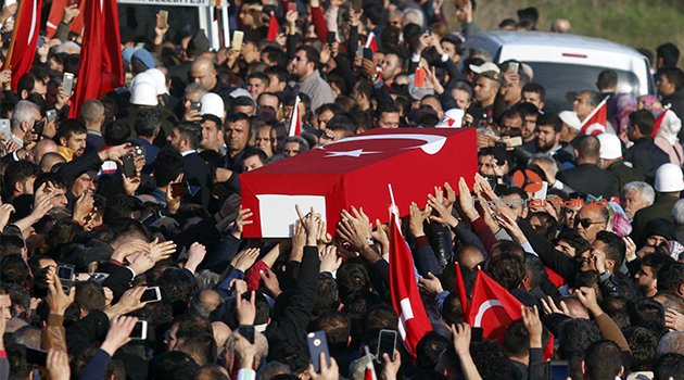 Şehidimizi uğurladık