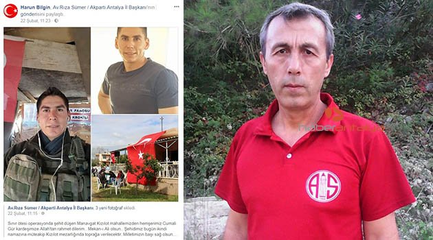Şehit cenazesinde fenalaşan vatandaş hayatını kaybetti