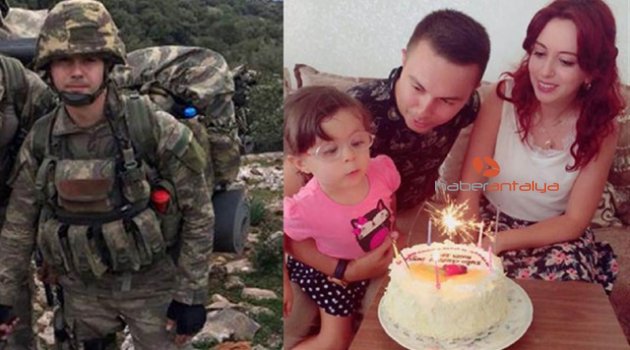 Şehit üsteğmen Usta, Antalya'da 4 yıl görev yapmış