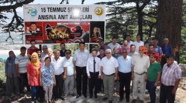 Şehitleri Toroslar'da andılar