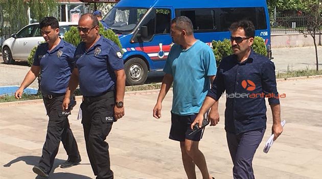 Seraları kundaklamaktan tutuklandı
