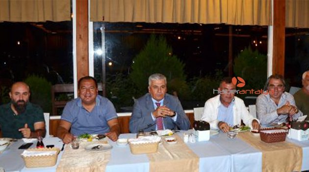 Serik Belediyespor'a moral yemeği