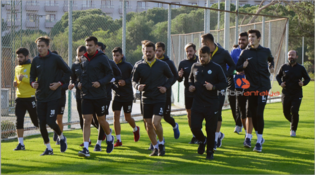 Serik Belediyespor'da ikinci yarı hazırlıkları