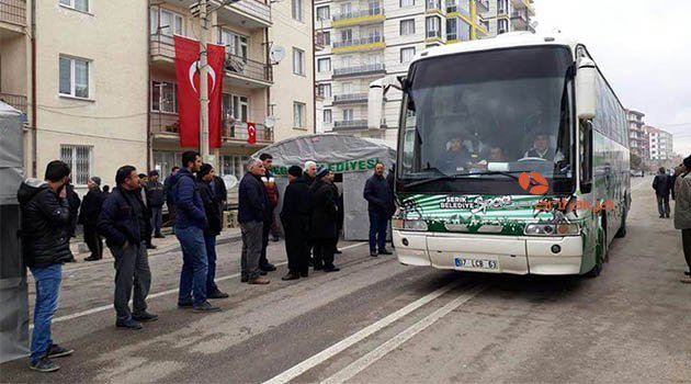 Serik Belediyespor'dan şehit ailesine taziye